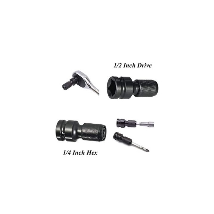 ADAPTADOR PARA LLAVES DE VASO DE IMPACTO DE 1/2" A 1/4" BLIM
