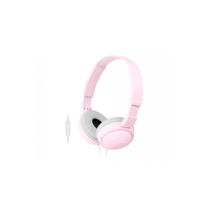 AURICULAR DIADEMA CON MICRÓFONO MP3 ROSA SONY
