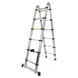 ESCALERA ARTICULADA 6+6 PELDAÑOS 3.80 MTS MADER