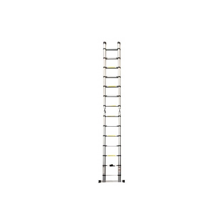 ESCALERA ARTICULADA 7+7 PELDAÑOS 4.4 MTS MADER