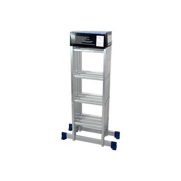 ESCALERA ALUMINIO ARTICULADA 4X4 MADER