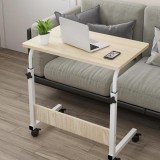 MESA AUXILIAR MADERA METAL PLEGABLE CONFORTIME