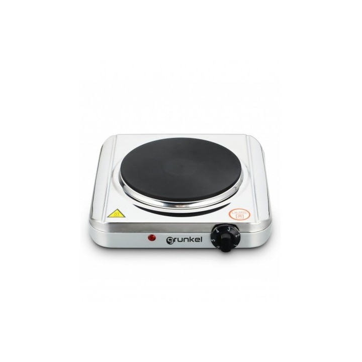 COCINA ELECTRICA 1 FUEGO INOX 1500W GRUNKEL