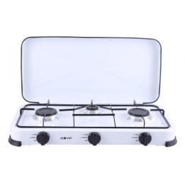 REACONDICIONADA COCINA DE GAS 3 FUEGOS BLANCA MUVIP