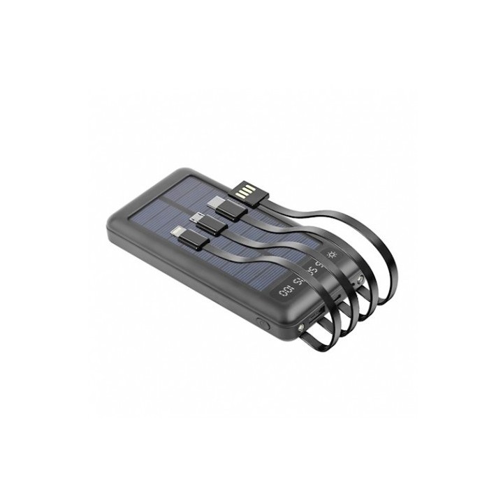 POWERBANK SOLAR 10000MAH 4 EN 1 SETTY