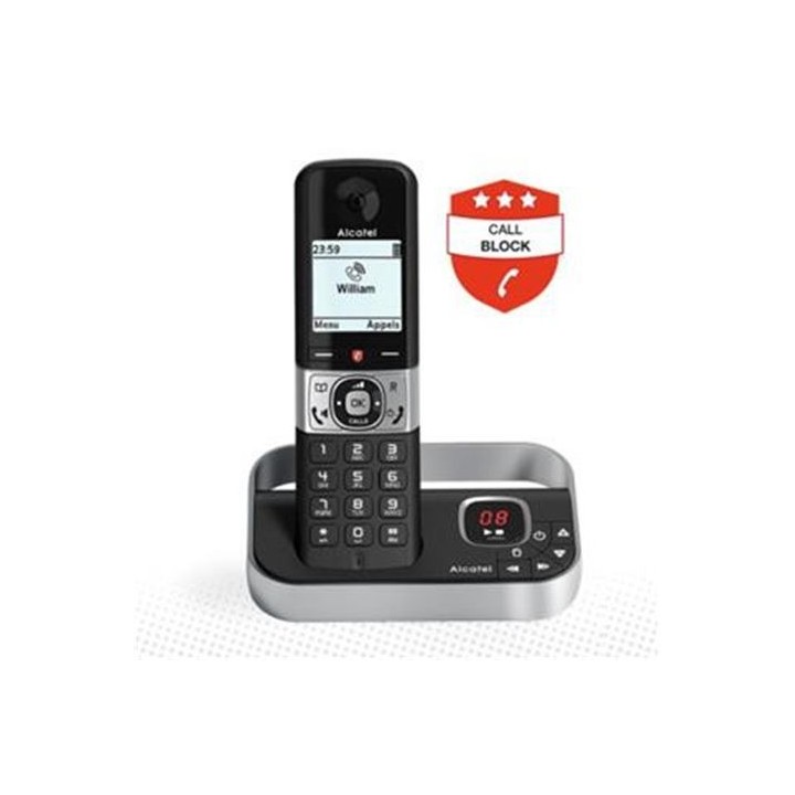 TELEFONO INALAMBRICO ALCATEL F890 VOICE FR BLK