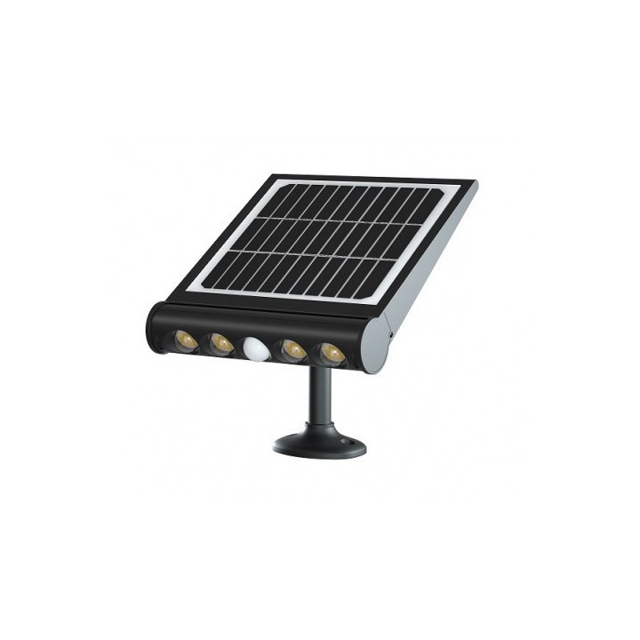 FOCO SOLAR MULTIFUNCIÓN 8W 950LM CON SENSOR ELBAT