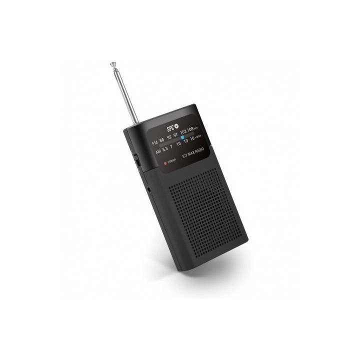 RADIO PORTATIL ICY MAX SPC NEGRA