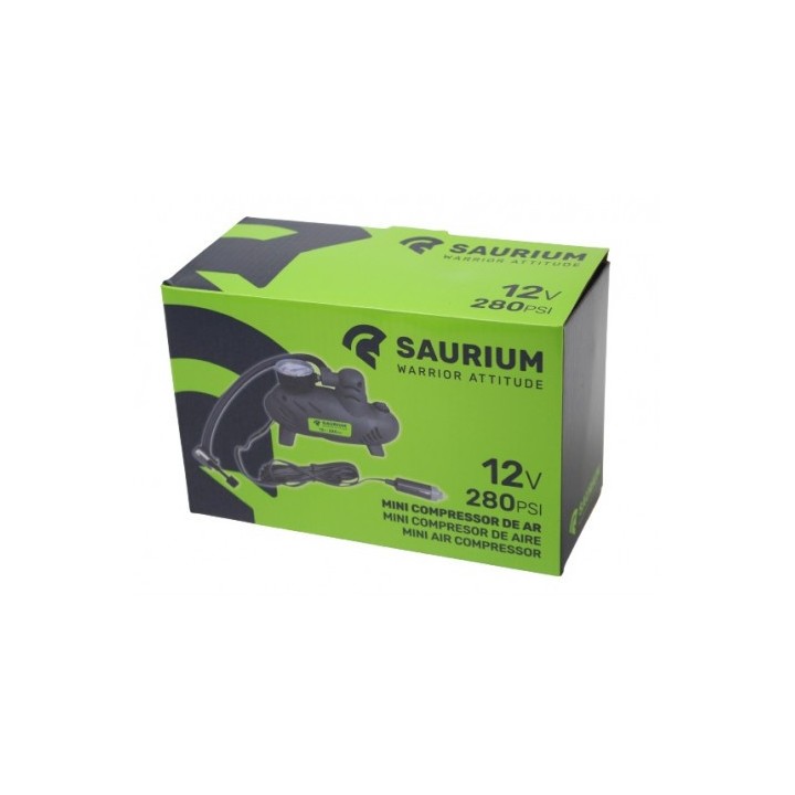 MINI COMPRESOR AIRE 280PSI, 12V MADER