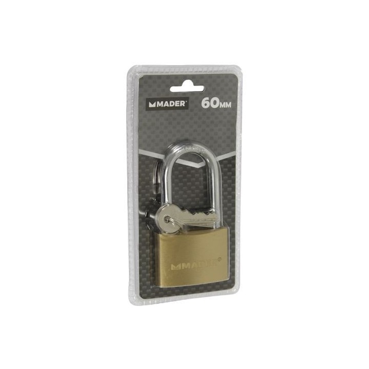 CANDADO LATON, 60MM MADER