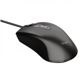 RATON OPTICO BASICS 3 BOTONES NEGRO 1200 DPI TRUST
