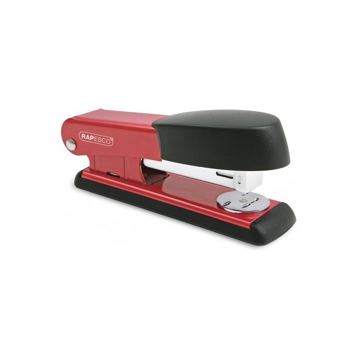 GRAPADORA SOBREMESA METALICA 25 HOJAS ROJA RAPESCO