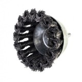 CEPILLO CIRCULAR COPA ALAMBRE TRENZADO 75MM SINDEX