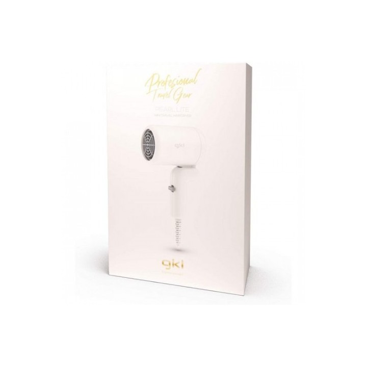 SECADOR DE PELO DE VIAJE MINI 500W GKL BLANCO