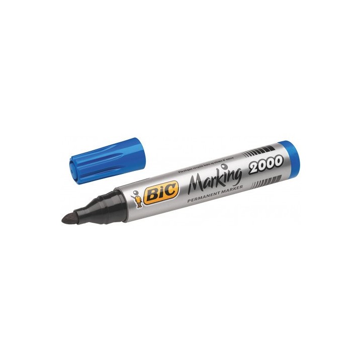 ROTULADOR MARCADOR BIC MARKING 2000 ECO - COLOR AZUL - PUNTA 4.9MM