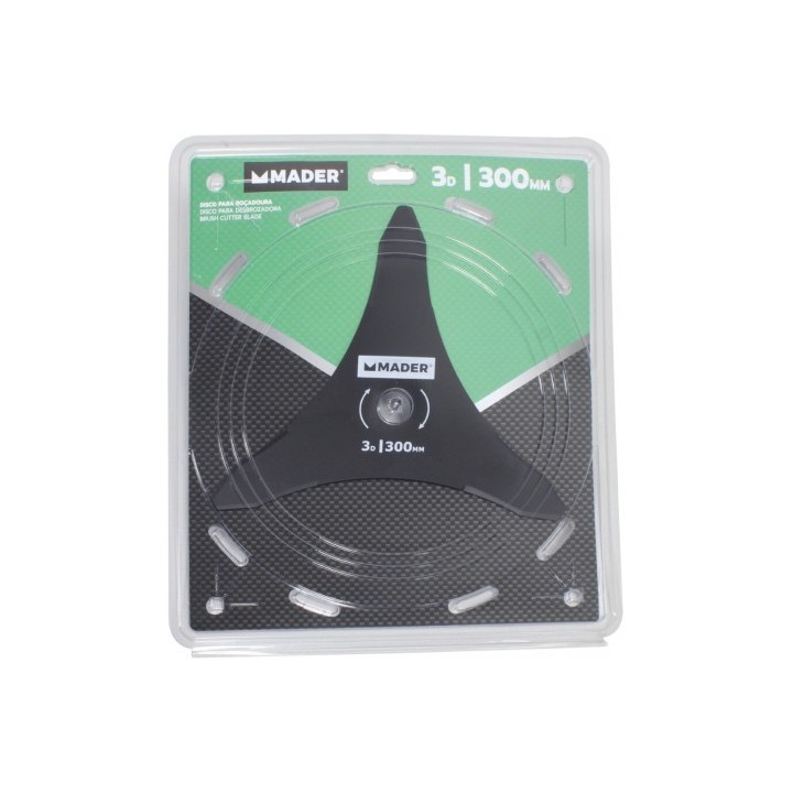 DISCO PARA DESBROZADORA 3D 300MM MADER