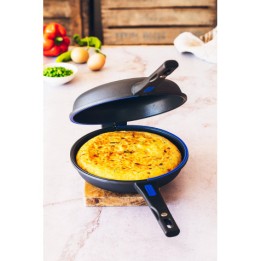 SARTEN TORTILLERO ALUMINIO FUNDIDO 24CM DOBLE TWIN SOLID+ MONIX