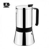 CAFETERA 6 TAZAS INDUCCION ACERO INOX AROMA MONIX
