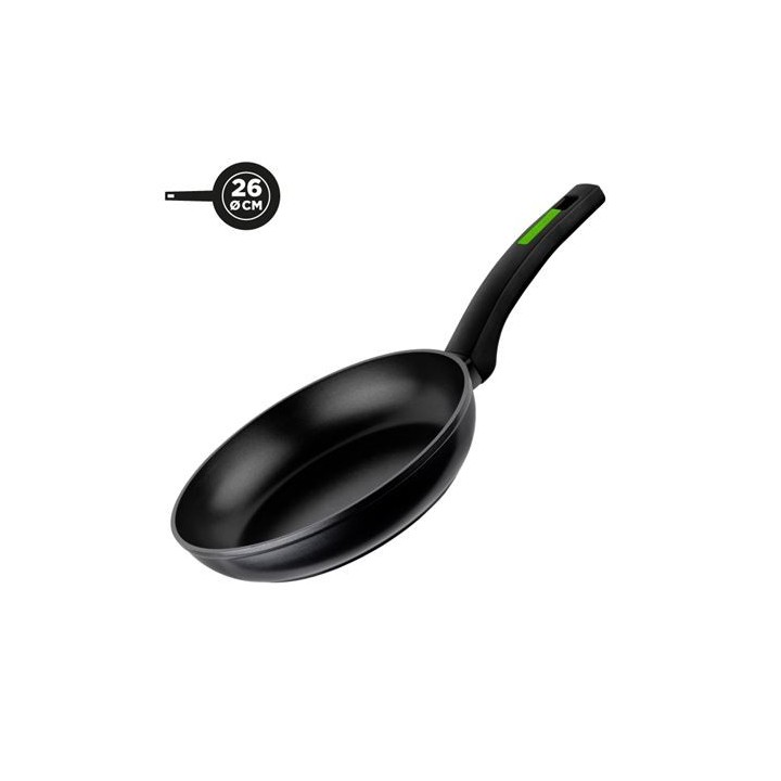 SARTEN ALUMINIO FORJADO 26 CM GREEN MONIX