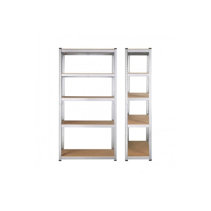 ESTANTERIA GALVANIZADA 5 BALDAS 180X90X40CM BLIM