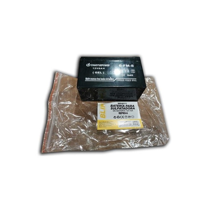 BATERIA PARA SULFATADORA DE BATERIA 12V 8A BLIM