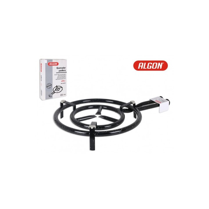 QUEMADOR DE ACERO 50CM PARA PAELLERO GAS ALGON