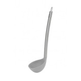 CUCHARON DE SILICONA CON MANGO ACERO INOX QUTTIN