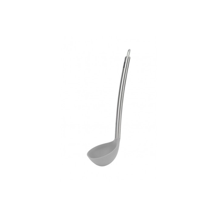CUCHARON DE SILICONA CON MANGO ACERO INOX QUTTIN