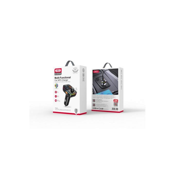 TRANSMISOR FM BCC09 BLUETOOTH + USB + TIPO C 25W XO