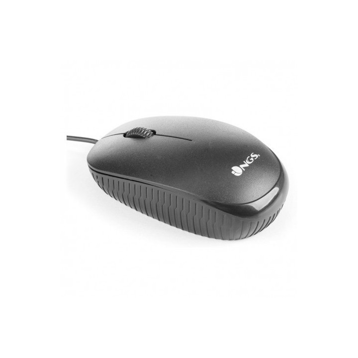 RATON CON CABLE FLAME OPTICO USB NEGRO NGS
