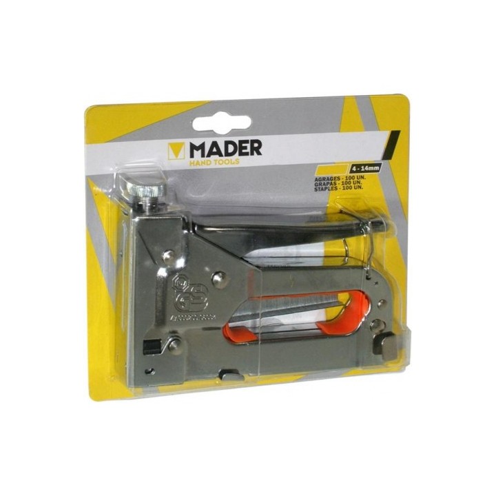 GRAPADORA 4-14MM, 100 GRAPAS MADER