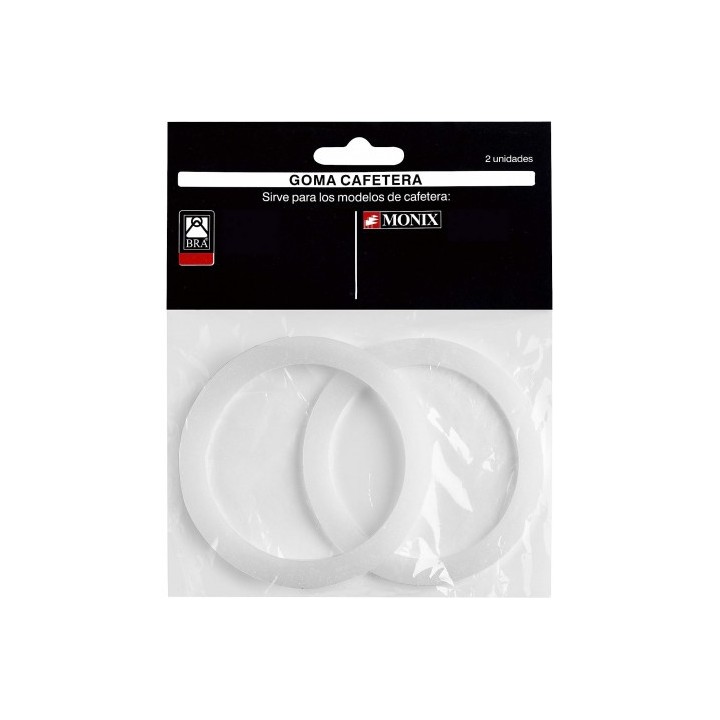 PACK 2 JUNTAS CAFETERAS MONIX-BRA 6 TAZAS
