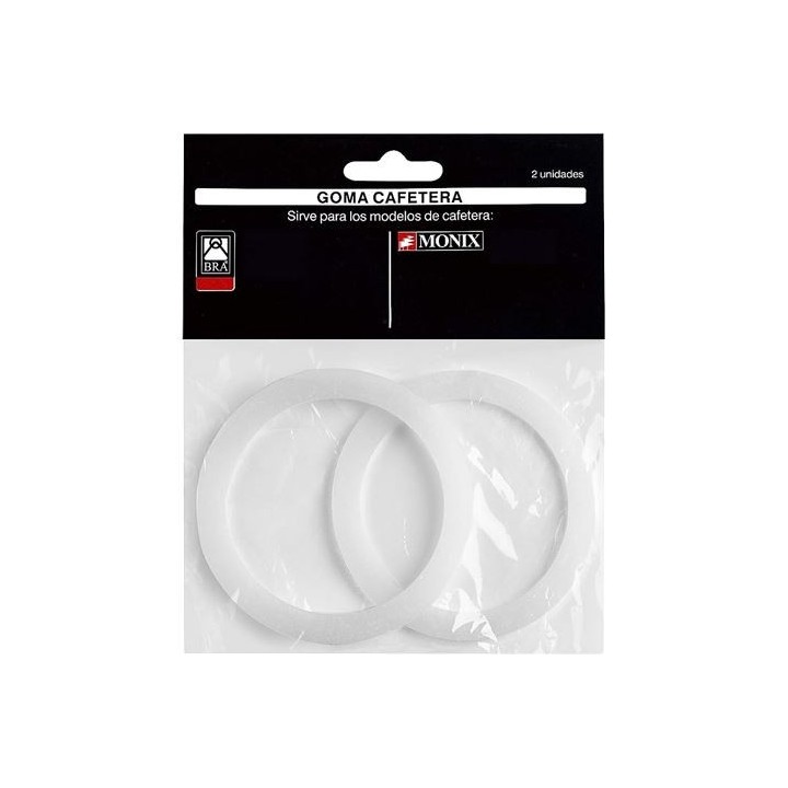 PACK 2 JUNTAS CAFETERAS MONIX-BRA 10 TAZAS