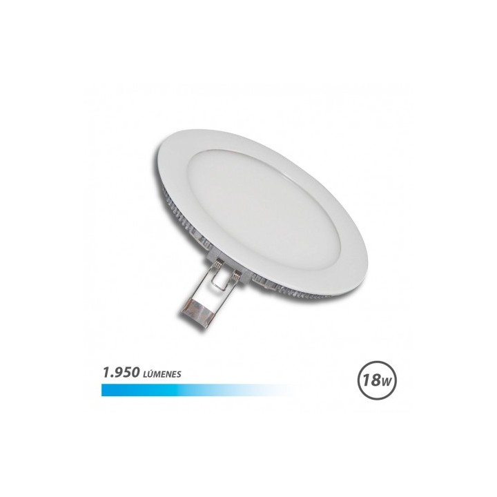 DOWNLIGHT EMPOTRAR ULTRAPLANO LED LUZ FRIA 18W 1950LM ELBAT