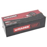 INFLADOR DE PIE DOBLE CON MANOMETRO 130 PSI MADER