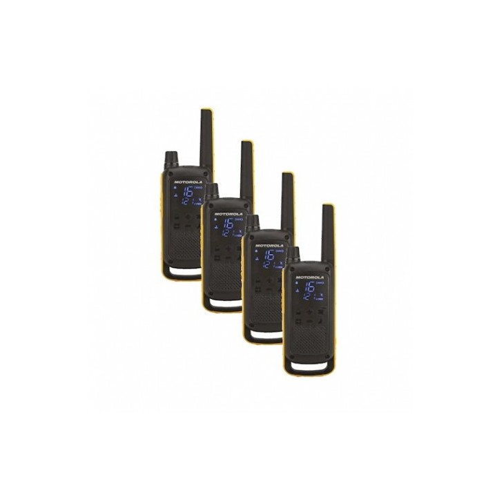 PACK 4 WALKIE-TALKIE MOTOROLA T82 EXTREME