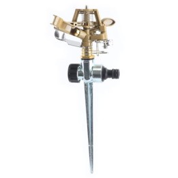ASPERSOR DE RIEGO METÁLICO 360º 3/4" MADER