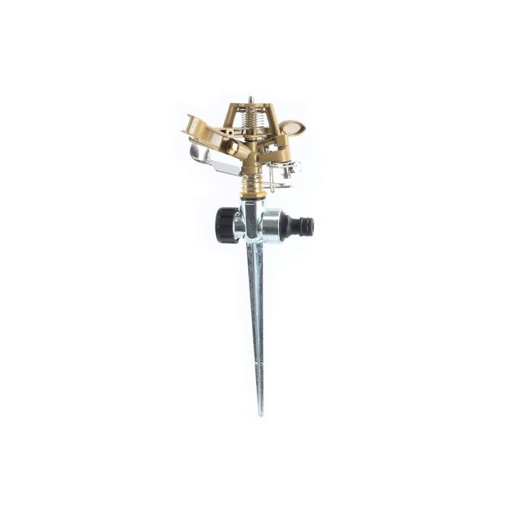 ASPERSOR DE RIEGO METÁLICO 360º 3/4" MADER