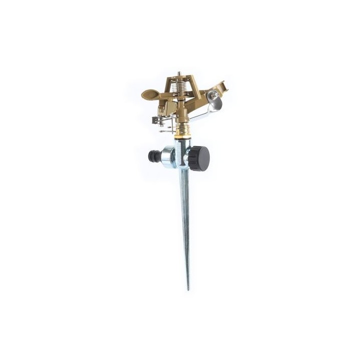 ASPERSOR DE RIEGO METÁLICO 360º 3/4" MADER