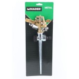 ASPERSOR DE RIEGO METÁLICO 360º 3/4" MADER