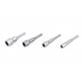 JUEGO DE 4 LLAVES DE VASOS MAGNÉTICO 1/4" MADER