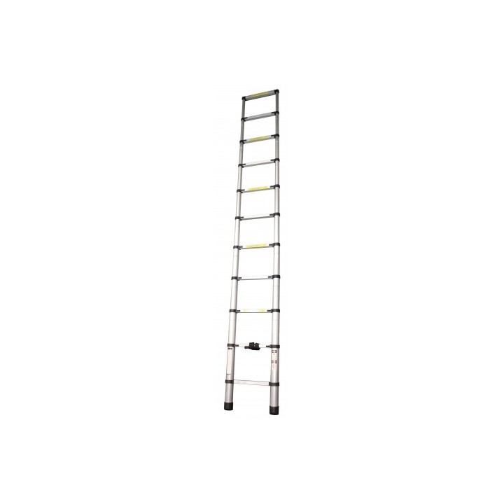 ESCALERA EXTENSIBLE ALUMINIO 10 PELDAÑOS 3.2 METROS MADER