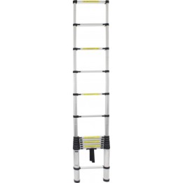 ESCALERA EXTENSIBLE ALUMINIO 12 PELDAÑOS 3.8 METROS MADER