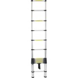 ESCALERA EXTENSIBLE ALUMINIO 12 PELDAÑOS 3.8 METROS MADER
