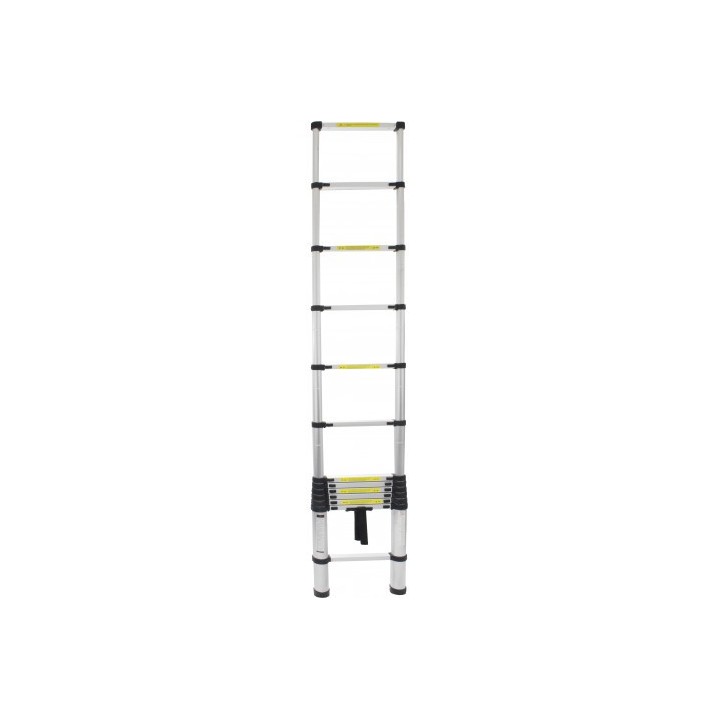 ESCALERA EXTENSIBLE ALUMINIO 12 PELDAÑOS 3.8 METROS MADER