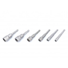 JUEGO DE 6 LLAVES DE VASOS MAGNÉTICO 1/4" MADER