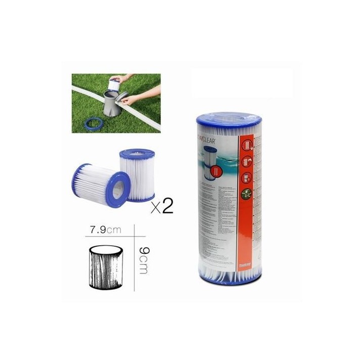 REPUESTO DE FILTRO PARA PISCINA X2 TIPO I BESTWAY