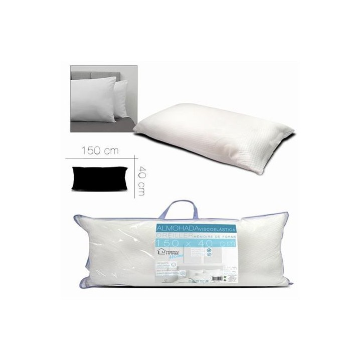 ALMOHADA VISCOELASTICA 150X40CM URBAN LIVING