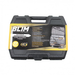MALETIN HERRAMIENTAS C.V. 77 PCS 1/2 Y 1/4" BLIM