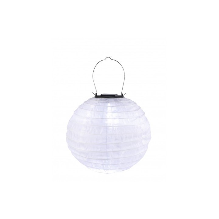 FAROL SOLAR LED REDONDO EXTERIOR BLANCO 3000K